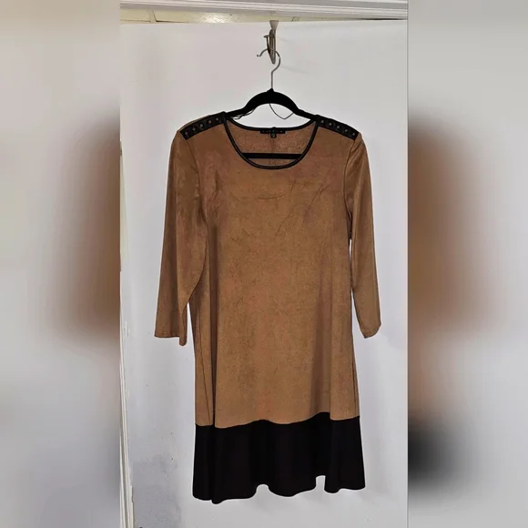 tiana brown dress Objectcollectorsitem – Objsanne Tiana S/S Dress – Brown – Brown main image 0